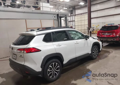 2025 Toyota Corolla Cross Hybrid Se from USA, damaged, VIN 7MUFBABG6SV073108